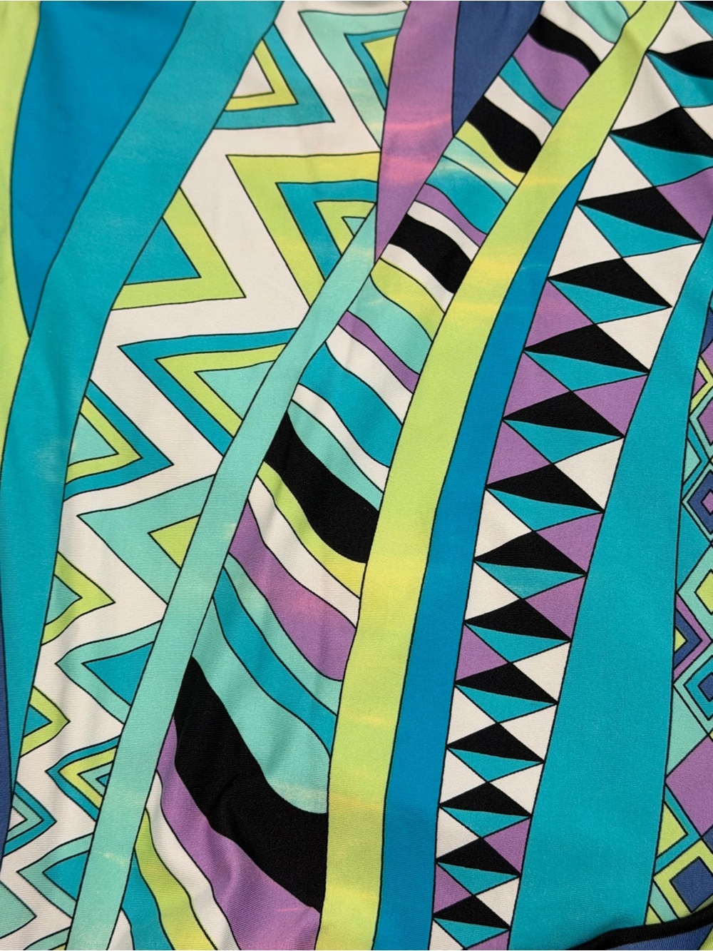 ☀️ Apt. 9 - Multicolor Geometric Print Women’s Tankini Top - Picture 5 of 7